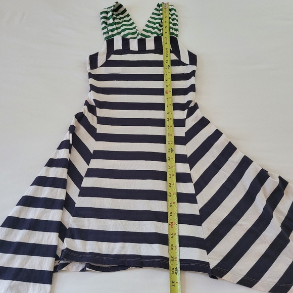 Anthropologie HWR Monogram Split Striped Size XS Dress Green Black - Picture 11 of 11